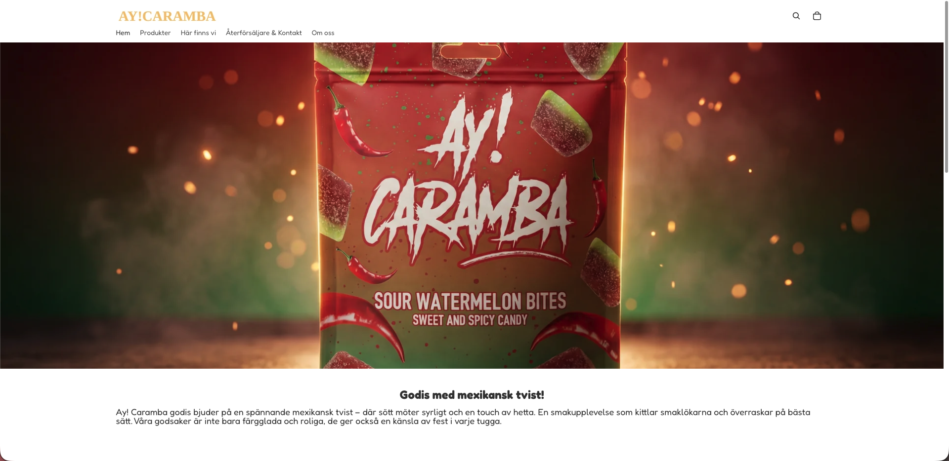 Původní statický vzhled Ay Caramba